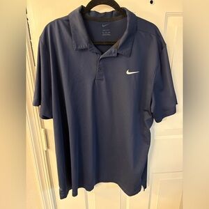 Nike Men's Blue Polo Shirt